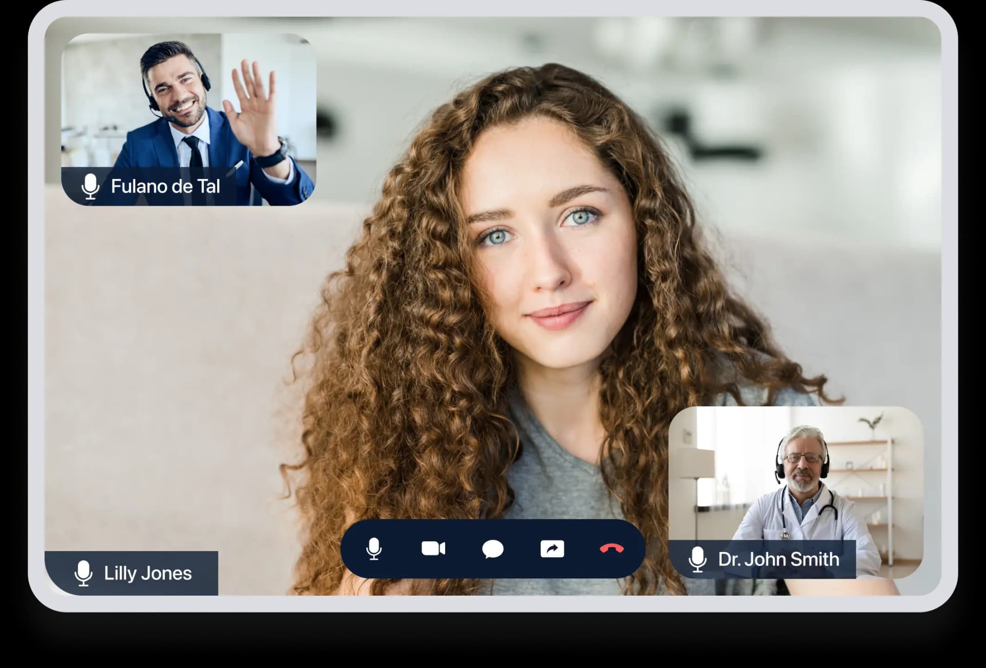 Live interpreters help patients and physicians communicate of different languages.