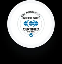 ISO 27001 Certified Security